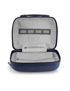 Neceser para viaje Rigido Gabol Kiba en Azul 2