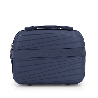 Neceser para viaje Rigido Gabol Kiba en Azul
