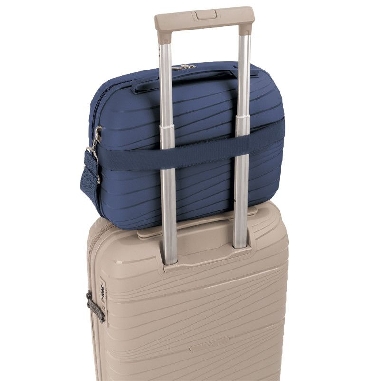 Neceser para viaje Rigido Gabol Kiba en Azul
