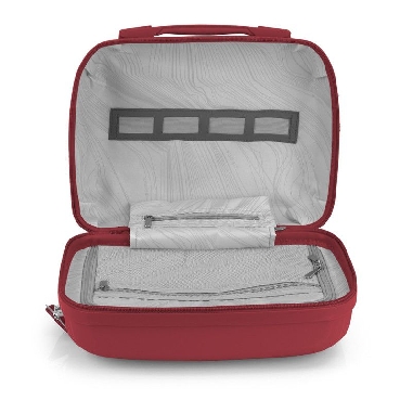 Neceser para viaje Rigido Gabol Kiba en Rojo