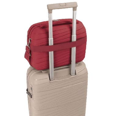 Neceser para viaje Rigido Gabol Kiba en Rojo