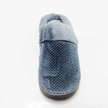 Zapatilla casa mujer con Brillo abiertas detras