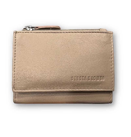 Mini Monedero billetero Tarjetero D&L Beig