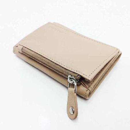 Mini Monedero billetero Tarjetero D&L Beig