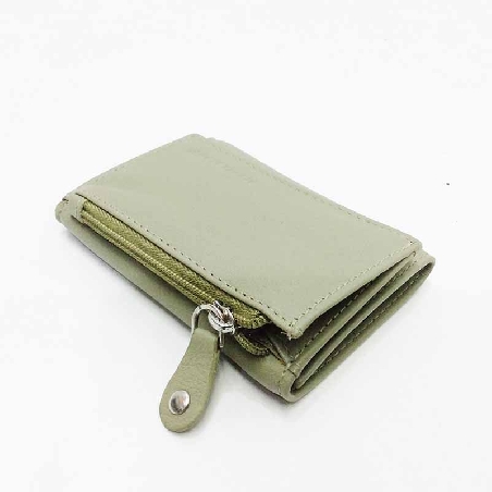 Mini Monedero billetero Tarjetero D&L Verde