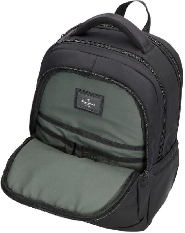 Mochila Negra para el Portátil de Pepe Jeans Sail Up