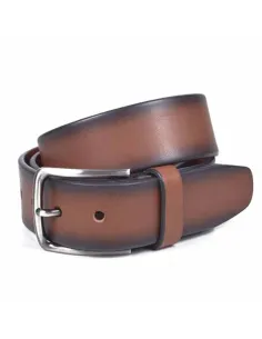 Cinturon de Cuero Liso Miguel Bellido Jeans
