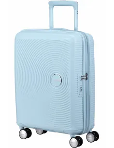 Maleta American Tourister Soundbox Pastel Blue Cabina