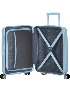 Maleta American Tourister Soundbox Pastel Blue Cabina 2