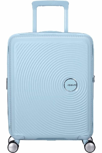 Maleta American Tourister Soundbox Pastel Blue Cabina