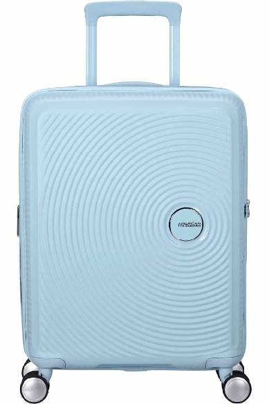 Maleta American Tourister Soundbox Pastel Blue Cabina