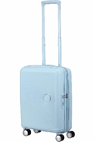 Maleta American Tourister Soundbox Pastel Blue Cabina