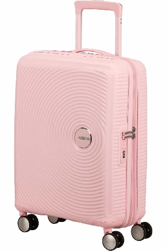 Maleta American Tourister Soundbox Pastel Pink Cabina