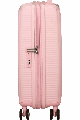 Maleta American Tourister Soundbox Pastel Pink Cabina