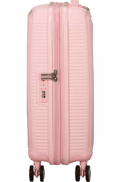Maleta American Tourister Soundbox Pastel Pink Cabina