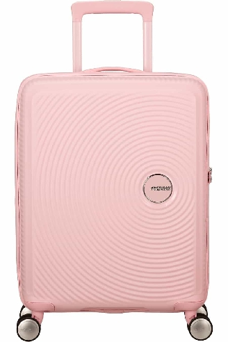 Maleta American Tourister Soundbox Pastel Pink Cabina