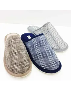 Zapatillas casa para hombre Primavera Cuadros