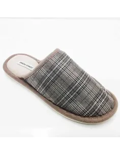 Zapatillas casa para hombre Primavera Cuadros 2