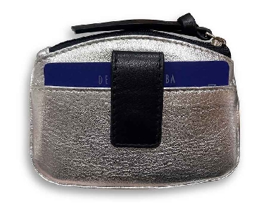 Monedero mujer pequeño Plata Devota&Lomba Marbella