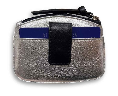 Monedero mujer pequeño Plata Devota&Lomba Marbella
