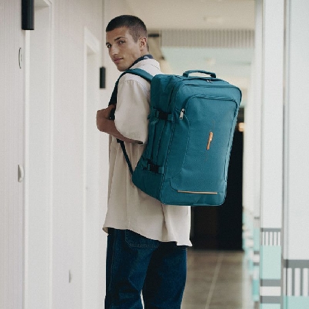 Mochila de Viaje Válida para Cabina Gabol eco Week Turquesa