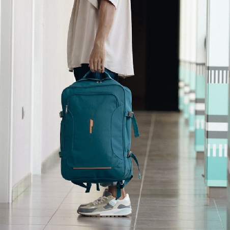 Mochila de Viaje Válida para Cabina Gabol eco Week Turquesa