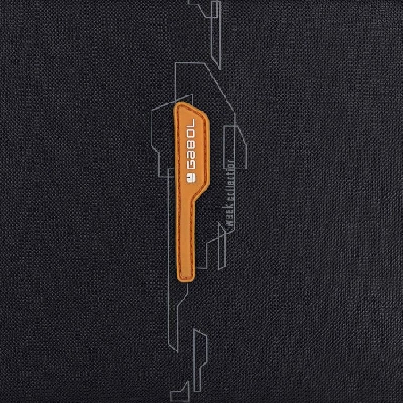 Neceser Textil Gabol Week Negro Eco