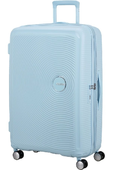 Maleta grande American Tourister Soundbox Pastel Blue