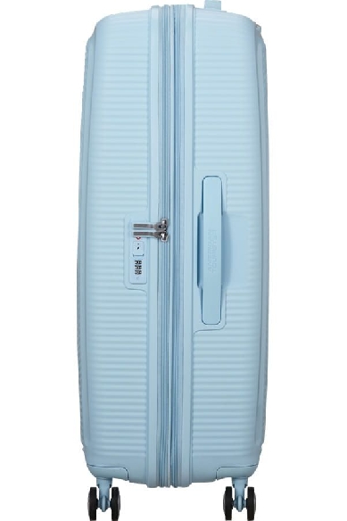 Maleta grande American Tourister Soundbox Pastel Blue