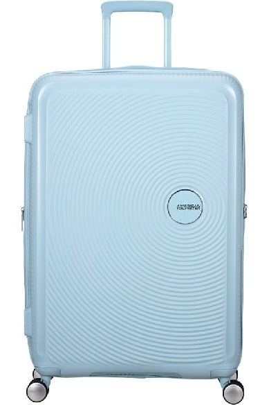 Maleta grande American Tourister Soundbox Pastel Blue