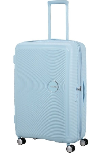 Maleta grande American Tourister Soundbox Pastel Blue