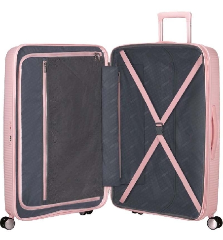 Maleta grande American Tourister Soundbox Pastel Pink
