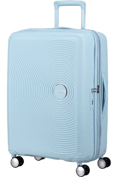 Maleta mediana American Tourister Soundbox Pastel Blue