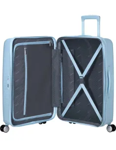 Maleta mediana American Tourister Soundbox Pastel Blue 2