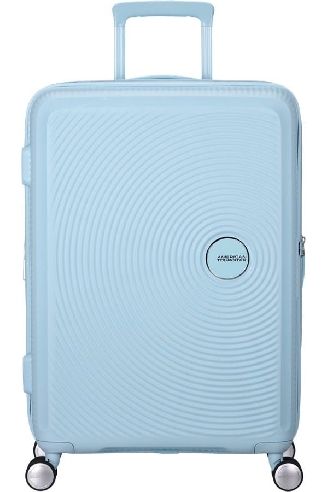 Maleta mediana American Tourister Soundbox Pastel Blue