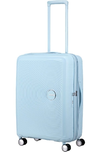 Maleta mediana American Tourister Soundbox Pastel Blue