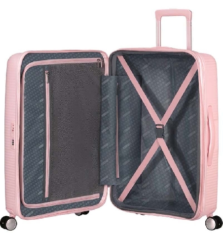 Maleta mediana American Tourister Soundbox Pastel Pink