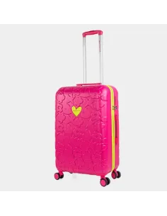 Maleta de Agatha Ruiz de la Prada Iconic Mediana Fucsia
