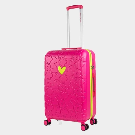 Maleta de Agatha Ruiz de la Prada Iconic Mediana Fucsia
