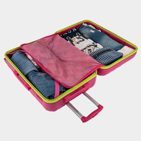Maleta de Agatha Ruiz de la Prada Iconic Mediana Fucsia