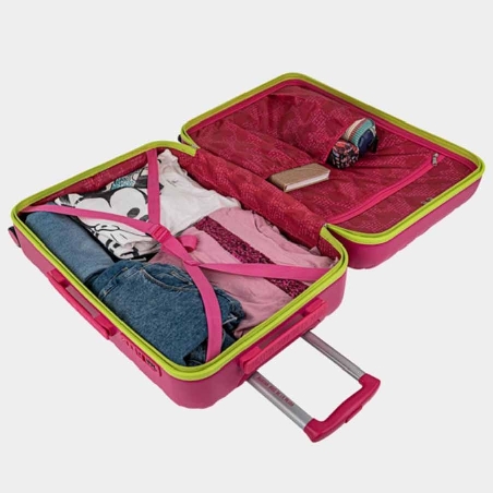 Maleta de Agatha Ruiz de la Prada Iconic Mediana Fucsia