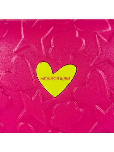Maleta para Cabina Fucsia de Agatha Ruiz de la Prada Iconic