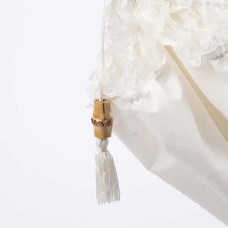 Paraguas de boda novias Vogue remate Encaje