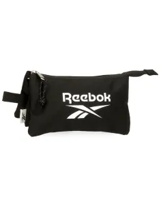 Estuche porta todo Reebok Boston Negro tres apartados