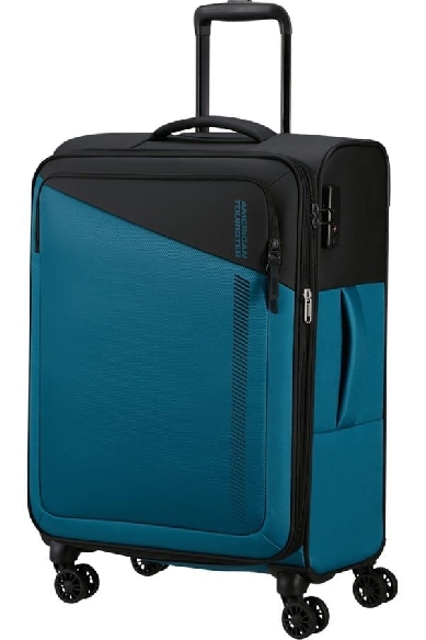 Maleta American Tourister Daring Dash mediana Black Blue