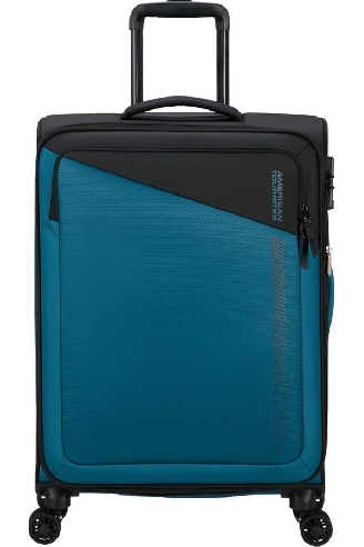 Maleta American Tourister Daring Dash mediana Black Blue