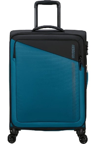 Maleta American Tourister Daring Dash mediana Black Blue