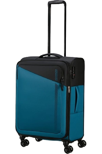 Maleta American Tourister Daring Dash mediana Black Blue