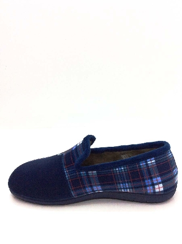 Zapatillas casa hombre cerradas Azules