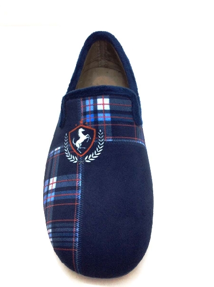 Zapatillas casa hombre cerradas Azules